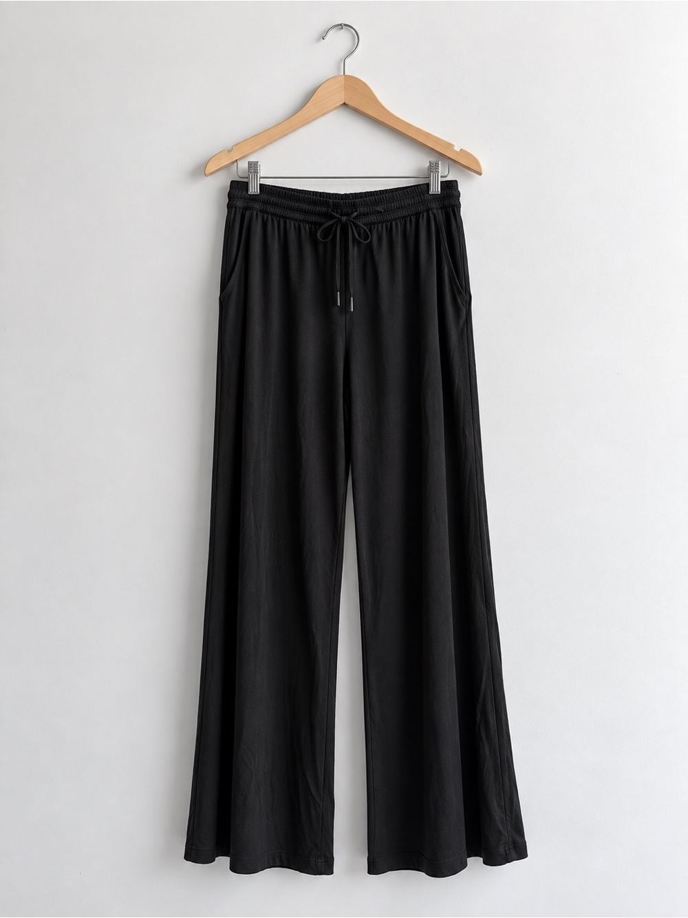 Lululemon Modal High-Rise Wide-Leg Lounge Pant Black Size 12 NWT